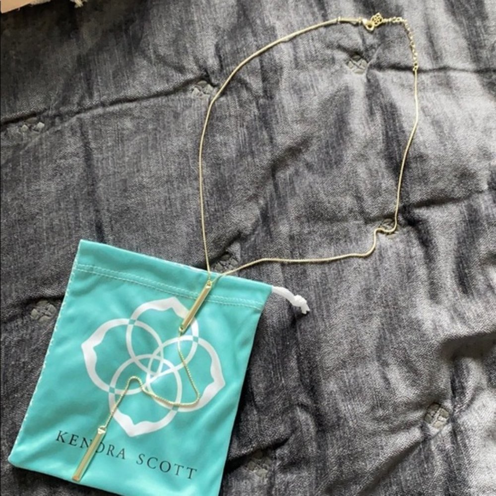 Kendra Scott Double Pendant Necklace